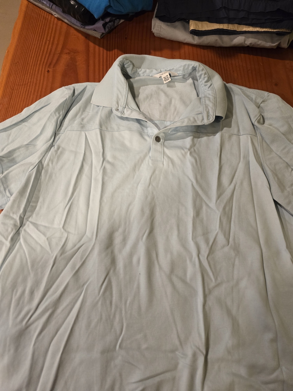 Calvin Klein Pale Blue Men's Polo Shirt